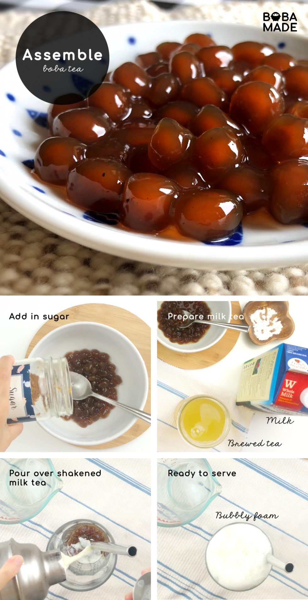 How to Make Tapioca Pearls from Scratch Boba Made